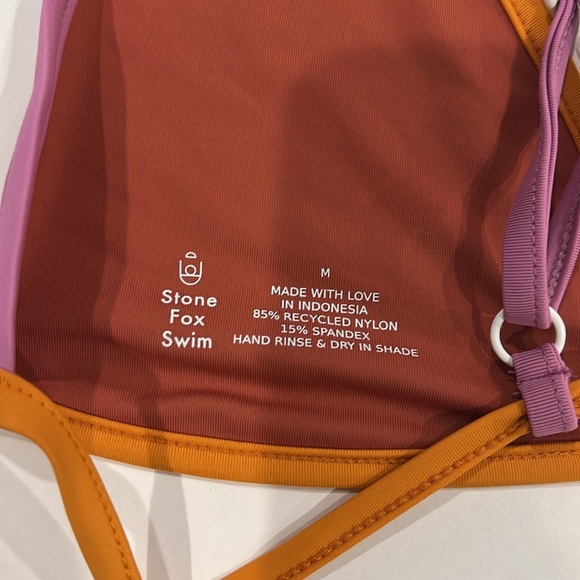 STONE FOX MOON COLORBLOCK top size medium - Picture 5 of 5